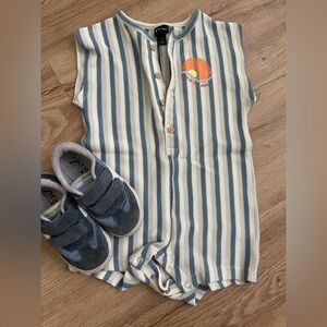 Fun in the sun knit romper size 18m - 24 months NWOT Zara style